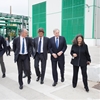 The visit of the US Ambassador John R. Phillips to the Matrca plants