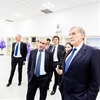 The visit of the US Ambassador John R. Phillips to the Matrca plants