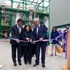 Ribbon cutting at the inauguration of the first Matrìca plant